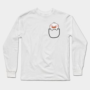 Dumpling Pocket Buddy Long Sleeve T-Shirt